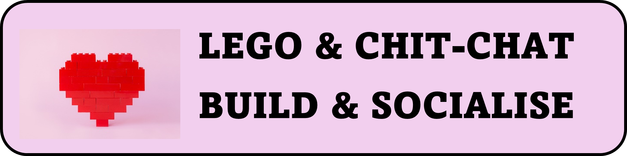 Lego and Chit Chat for Adults 