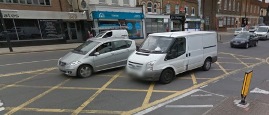 Ravensdale Avenue yellow box junction