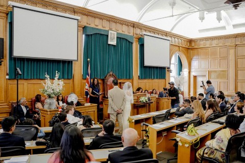 Chamber room at Hendon Town Hall