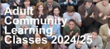 Adult Community Learning Classes 2024 to 2025