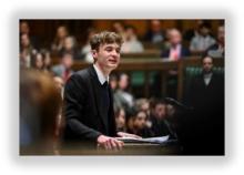 Freddie at the House of Commons