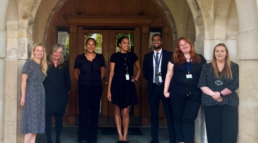 Registrars team at Hendon Town Hall