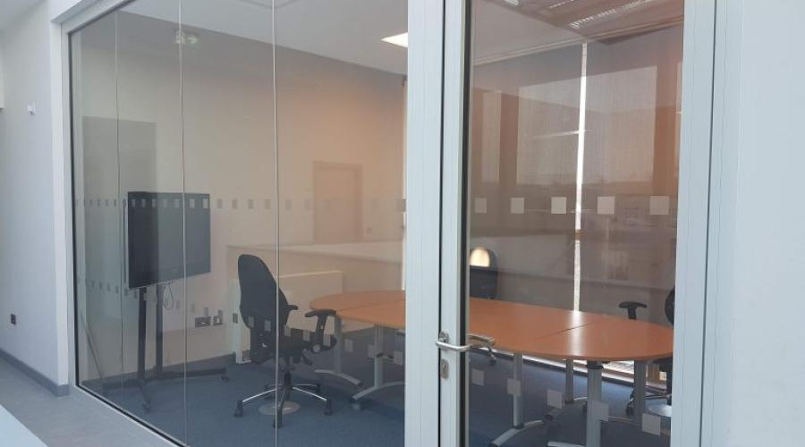 Long room at Tarling Road Community Hub