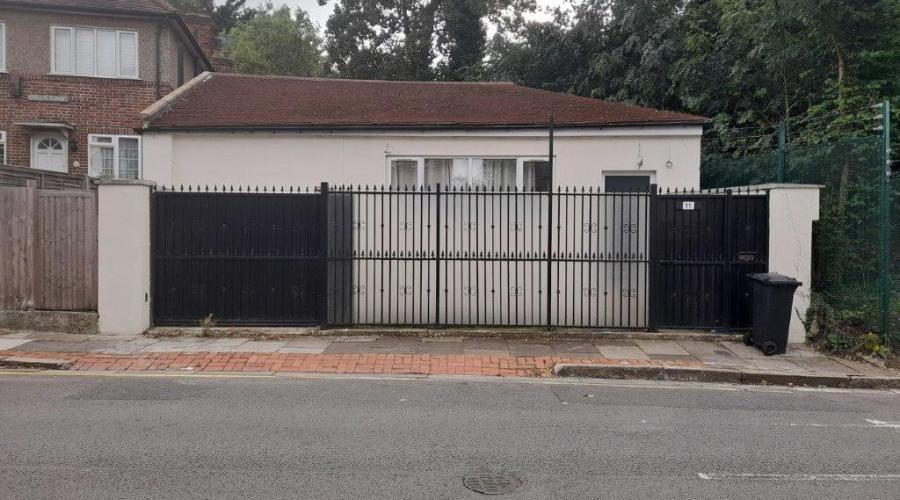 The property on Crescent Road, Finchley