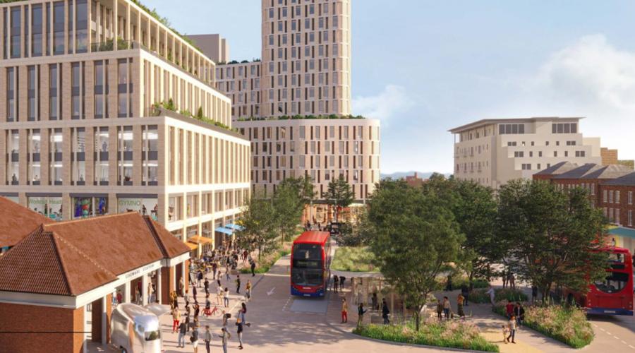 Image has been supplied by the developer Ballymore (Edgware) for illustrative purposes only.