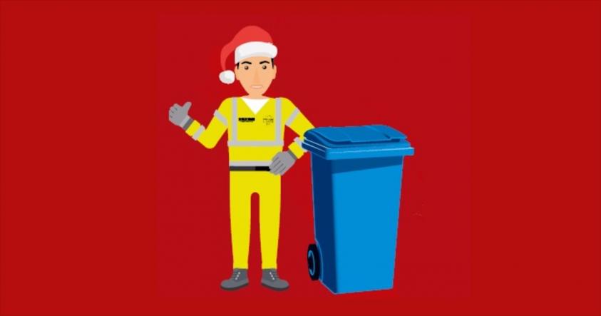 Christmas bin collections