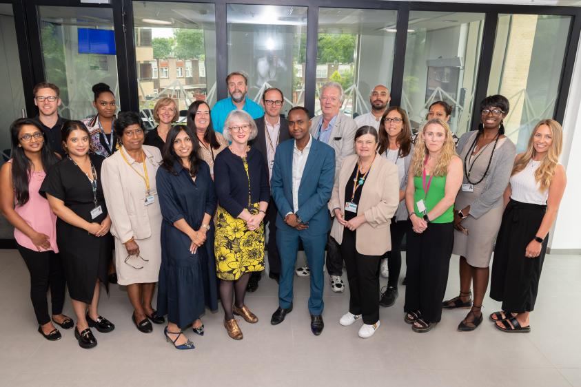 Photo of attendees including London’s Deputy Mayor Sophie Linden