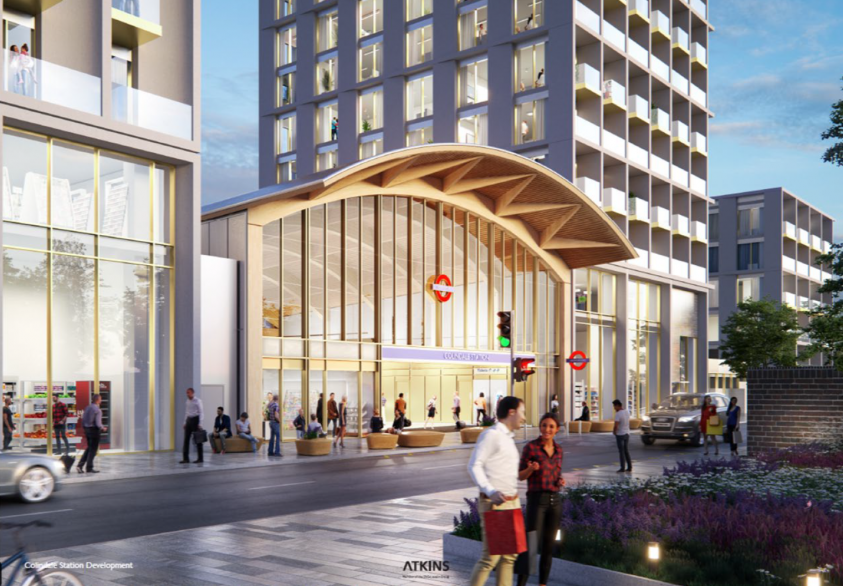 Colindale station new exterior