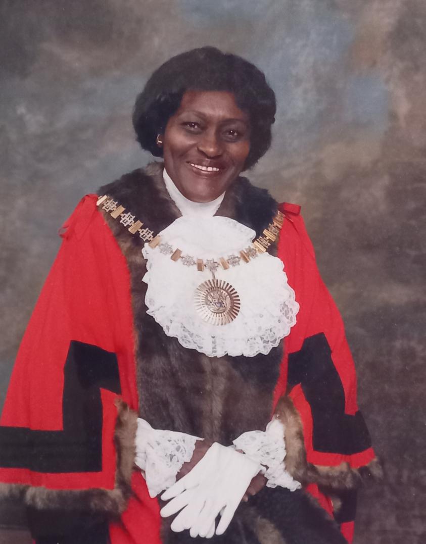 Former councillor and Mayor of Barnet, Agnes Slocombe MBE