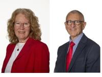 Cllr Alison Moore and Cllr Paul Edwards