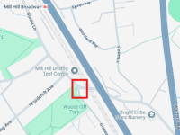 Bunns lane bin location